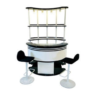 Bar Stilglass by Donati Guzzini for Donati, Italy 1970's.