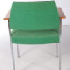 Vintage Green Armrest chair/Office chair, 60s