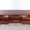 Low sideboard or TV cabinet made of Pallissander wood from the 1960s, Sweden.