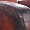 Set of Two Vintage Sheepskin Armchairs