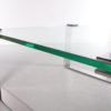German Chrome and Glass coffee table Model Klassik 1022 Van Peter Draenert, 1960s