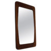 Midcentury Teak Wallmirror by Hans-Agne Jakobsson, Sweden 1950s