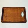 Midcentury Teak Wallmirror by Hans-Agne Jakobsson, Sweden 1950s