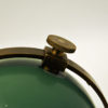 Green metal table lamp pair by Erik Tidstrand for NK, Sweden 1930s