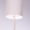 Vintage milk glass hanging lamp by Peill und Putzler, 1960s