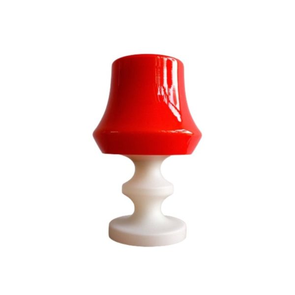 Variable Glass Table Lamp by Osvětlovací Sklo Czechoslovakia, 1960s