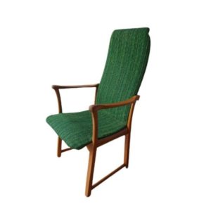 Green Sweden armchair, 1960s design