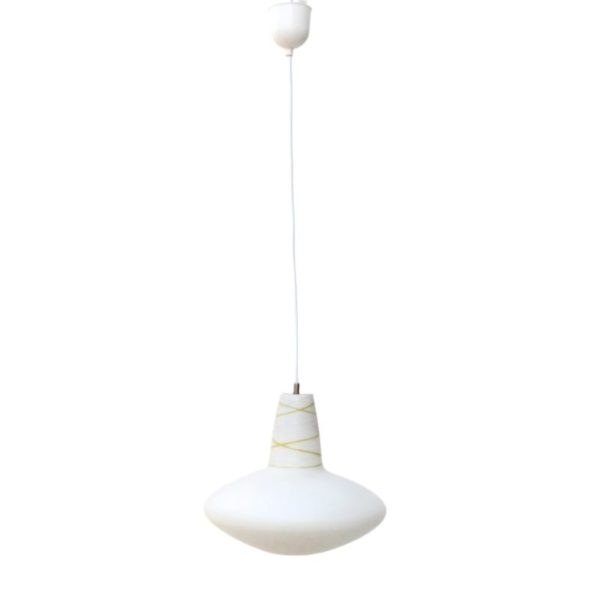 Hanging lamp, designed by J. Junek, Zukov, Czechoslovakia, 1960s