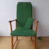 Green Sweden armchair, 1960s design