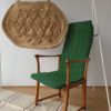 Green Sweden armchair, 1960s design