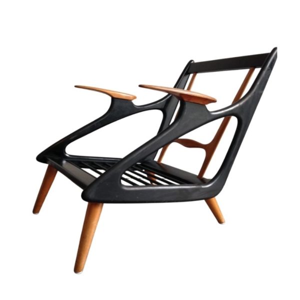 1950'S ATOMIC LOUNGE CHAIR BY B. SPUIJ'S