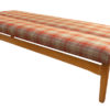 1960's Mid Century Sofa Bed with Tabouret in Original Fabric 1960's Mid Century Sofa Bed with Tabouret in Original Fabric