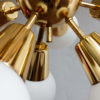 Vintage Czechoslovakian Sputnik Chandelier by Jaroslav Bejvl for Kamenicky Senov, 1970s Vintage Czechoslovakian Sputnik Chandelier by Jaroslav Bejvl for Kamenicky Senov, 1970s