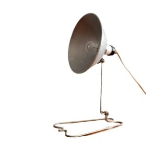 Industrial Bakelite and Metal Table Lamp, 1960s
