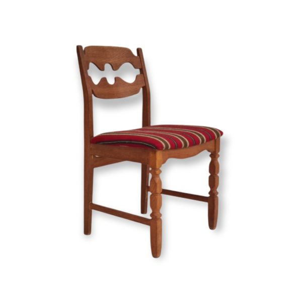 1960s, chair, Danish design by Henning Kjærnulf, original very good condition 1960s, chair, Danish design by Henning Kjærnulf, original very good condition