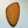 Swedish Vintage oval Pine Wall mirror from the 1950s
