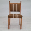 Original Danish design, 1960s, Henning Kjærnulf style, set of dinning chairs, oak wood