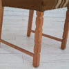 Original Danish design, 1960s, Henning Kjærnulf style, set of dinning chairs, oak wood