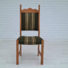 1960s, Original Danish design, Henning Kjærnulf style, set of high back dinning chairs, oak wood