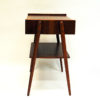 Midcentury mahogany night tables pair by Calström & Co - Sweden 1960s