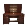 bookcase desk mahogany art deco 1940