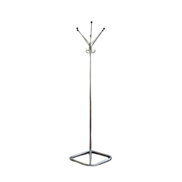 Bauhaus Chrome-Plated Coat Rack from Hynek Gottwald, 1930s