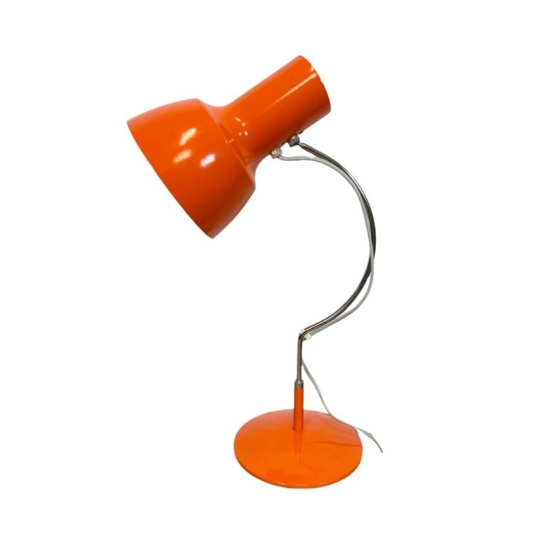 Orange Table Lamp by Josef Hurka for Napako, 1960s