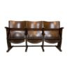 Vintage 3-Seat Cinema Bench from Ton, 1950s Vintage 3-Seat Cinema Bench from Ton, 1950s
