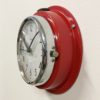 Vintage Red Citizen Navy Wall Clock, 1970s Vintage Red Citizen Navy Wall Clock, 1970s