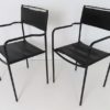 Pair of Italian Leather Armchairs By Giandomenico Belotti For Alias Italy Pair of Italian Leather Armchairs By Giandomenico Belotti For Alias Italy