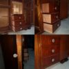 Cabinet secretary rosewood sycamore art deco 1930. By the house of dominique