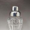 1960s Gorgeous Bohemian Cut Crystal Cocktail Shaker by Masini. Made in Italy