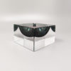 1960s Stunning Grey Ashtray or Catchall By Flavio Poli for Seguso. Made in Italy
