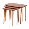 Teak nesting tables