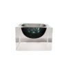 1960s Stunning Grey Ashtray or Catchall By Flavio Poli for Seguso. Made in Italy