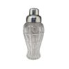 1960s Gorgeous Bohemian Cut Crystal Cocktail Shaker by Masini. Made in Italy