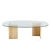 Marble coffee table