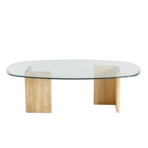 Marble coffee table