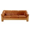 Three-seater leather sofa for Silkeborg Three-seater leather sofa for Silkeborg