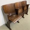 Vintage 3-Seat Cinema Bench from Ton, 1950s Vintage 3-Seat Cinema Bench from Ton, 1950s