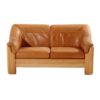 Two-seater leather sofa for Silkeborg