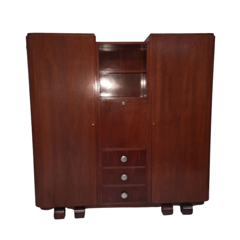 Cabinet secretary rosewood sycamore art deco 1930. By the house of dominique