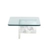 Marble coffee table