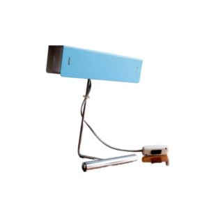 Vintage Blue Table Lamp by Drupol Czechoslovakia, 1960s