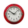 Vintage Red Citizen Navy Wall Clock, 1970s Vintage Red Citizen Navy Wall Clock, 1970s