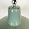 Industrial Green Enamel Pendant Lamp, 1960s