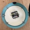 Vintage Turquoise Seiko Navy Wall Clock, 1970s