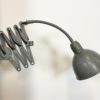 Grey Industrial Scissor Wall Lamp from Elektroinstala, 1960s
