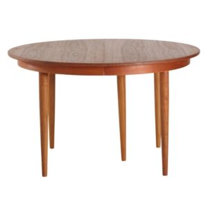 Restored teak dining table