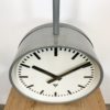 Large Industrial Double Sided Railway or Factory Clock from Pragotron, 1960s